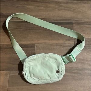 Lululemon Mint Green Belt Bag